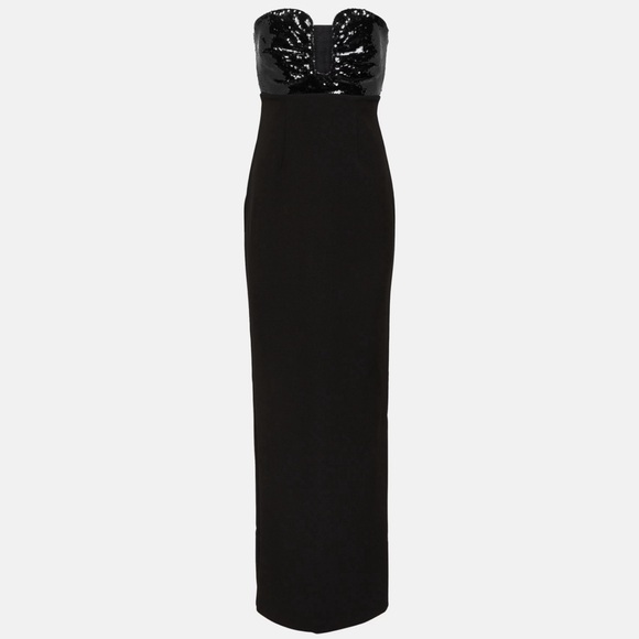 ROLAND MOURET Strapless gown size US6 - Picture 3 of 6